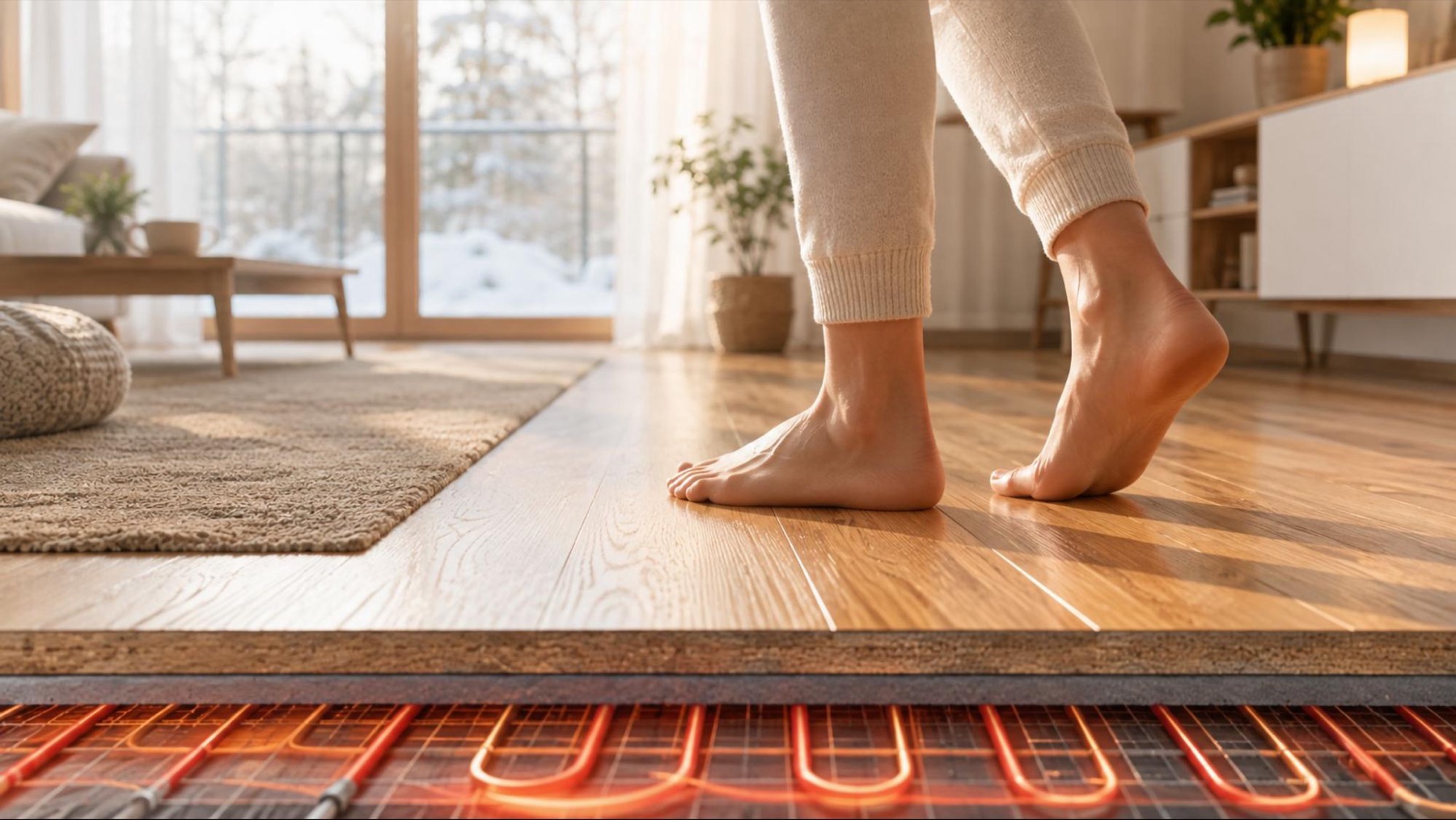 Quiet, even heat from a boiler built for Calgary winters